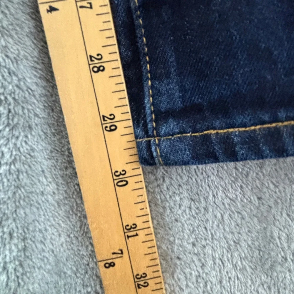 Levi's 517 Bootcut Jeans‎ Mens 36x30 Dark Wash Indigo Cotton Denim 00517-0217